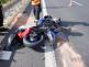 Dopravní nehoda motocyklu u Skršína (2)