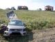 Dopravní nehoda traktoru a dvou osobních aut u Odolic (2)