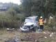 Dopravní nehoda Bukov - druhé nabourané vozidlo stříbná barva