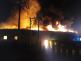 LIK_Požár průmyslového objektu v Roztokách u Jilemnice_pohled na hořící objekt