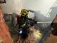 056-Požár ve firmě na zpracování dřeva v Čelákovicích