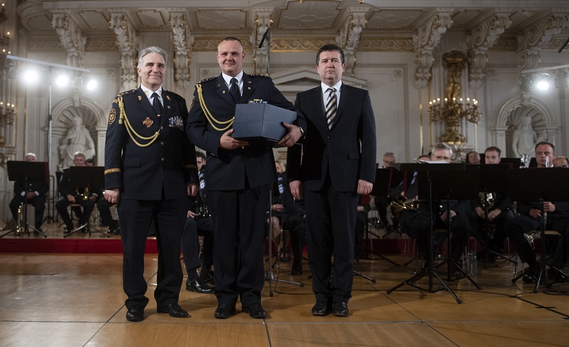 Hasič roku 2018 - kategorie velitel roku 2018 - plk. Ing. David Kareš