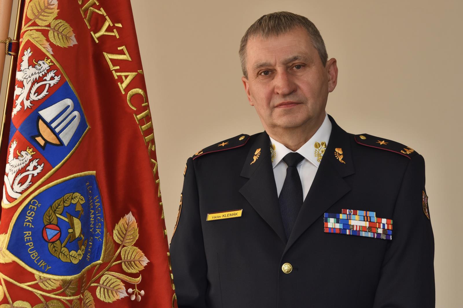 Ředitel HZS Plzeňského kraje brigádní generál Václav Klemák.jpg