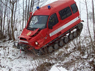 Pásového záchranné vozidlo Bobr