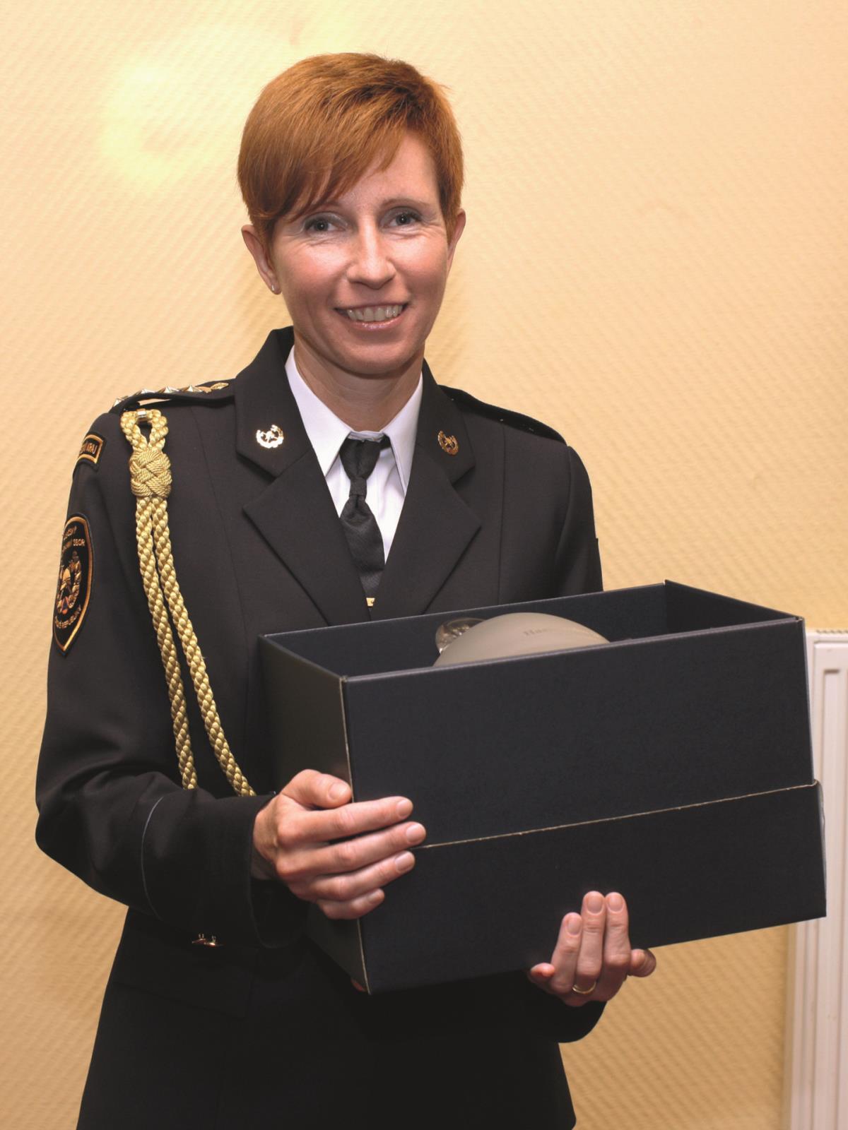 Hasič roku 2017 kpt. PhDr. Eva Biedermannová