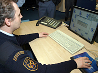 Obsluha sirény prostřednictvím počítače
