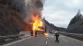 260124-Požár kamionu na dálnici D1 na kilometru 25,5 ve směru z Brna do Prahy