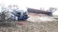 260224-Havárie kamionu s potravinářským odpadem na vedlejší silnici u obce Čistá nedaleko Mladé Boleslavi
