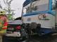 033 - dopravní nehoda osobního automobilu a vlaku Dobrovíz červen
