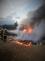 058 - požár traktoru v obci Křečkov na Nymbursku červenec