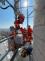 022-Výcvik kolínské lezecké skupiny na 85 metrů vysokém komínu v Říčanech