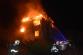 029-Požár opuštěného montovaného domku v Chyňavě na Berounsku