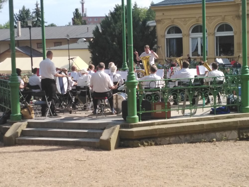 Promenádní koncert Smetanovy sady Olomouc 4.8.2019