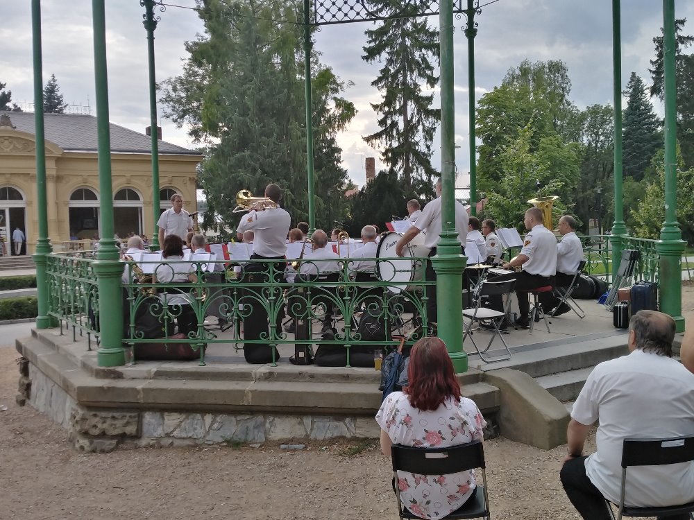 Promenádní koncert Smetanovy sady Olomouc 4.8.2019