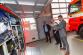 The director of FRS of Moravian-Silesian Region presents the firefighting equipment to the guests.jpg